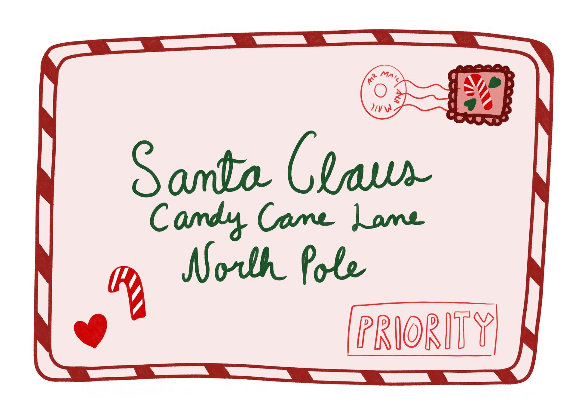 Letter to Santa - Poster / Art Print