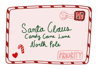 Letter to Santa - Poster / Art Print