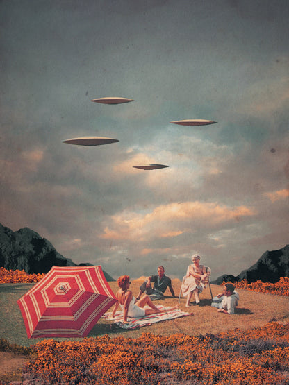 Pretend They Never Came - Poster / Art Print