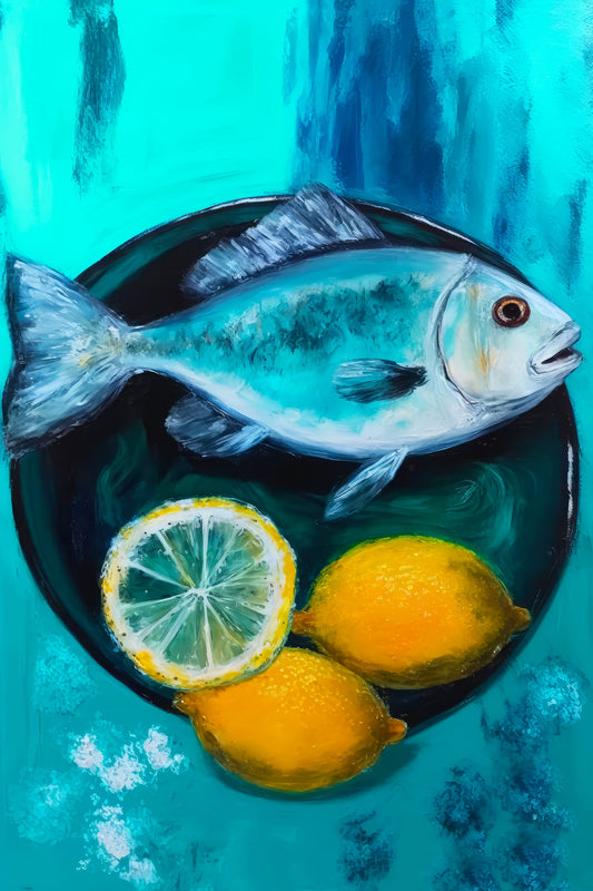 A Fishplate - Poster / Art Print
