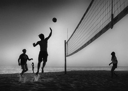 Beach volleyball - Poster / Art Print