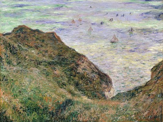 Claude Monet's View Over the Sea (1882) Famous Painting - Poster / Art Print