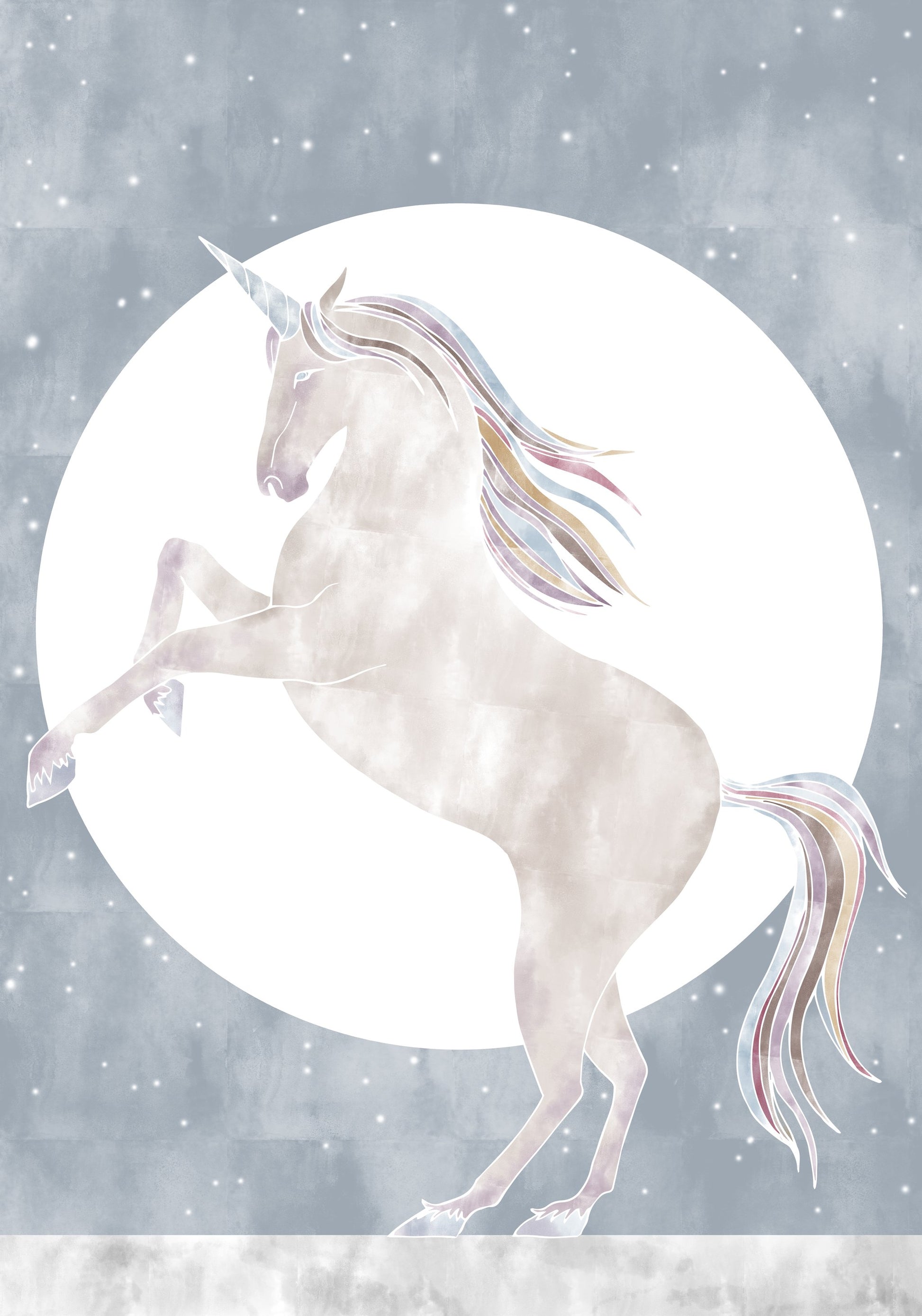 Rising Unicorn - Poster / Art Print