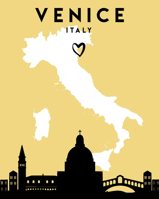 City Love Maps 91 - Poster / Art Print