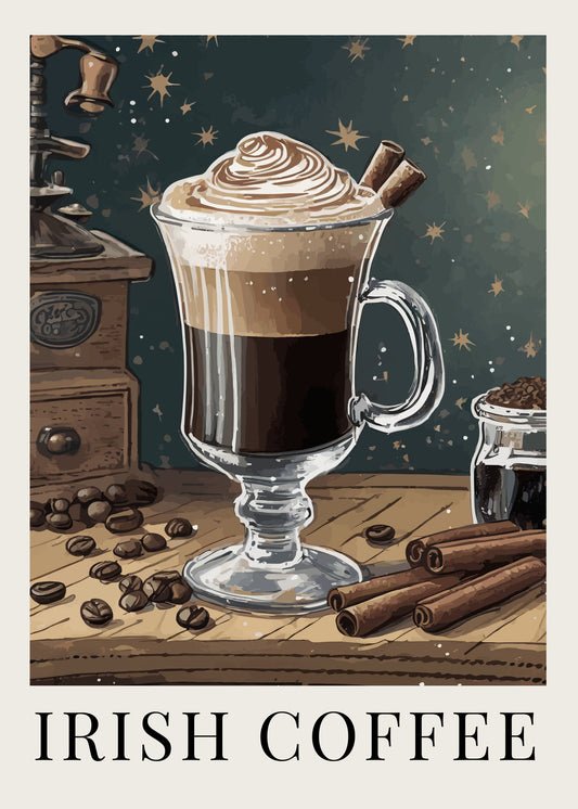 Irish Coffee - Poster / Art Print