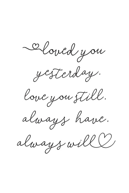Love Note - Poster / Art Print