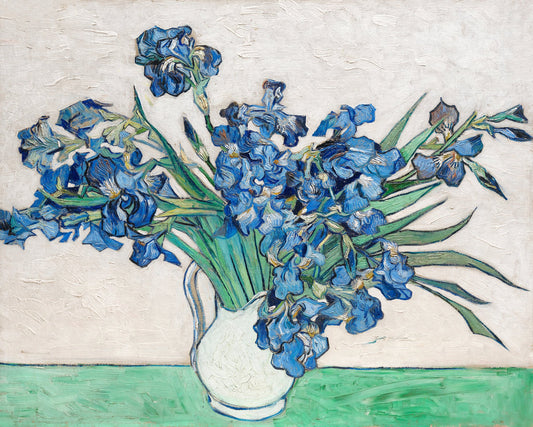 Vincent Van Gogh's Irises (1890). - Poster / Art Print