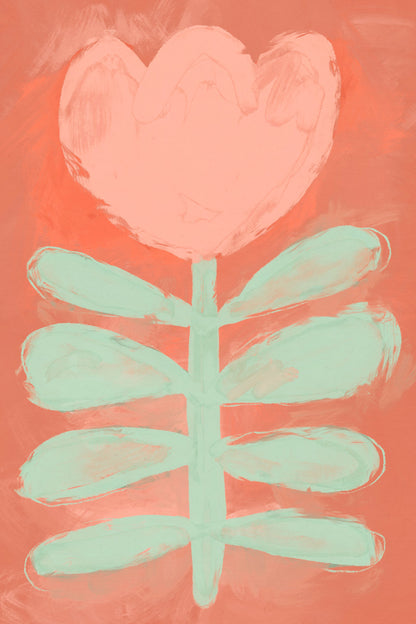 Pastel Flower - Poster / Art Print