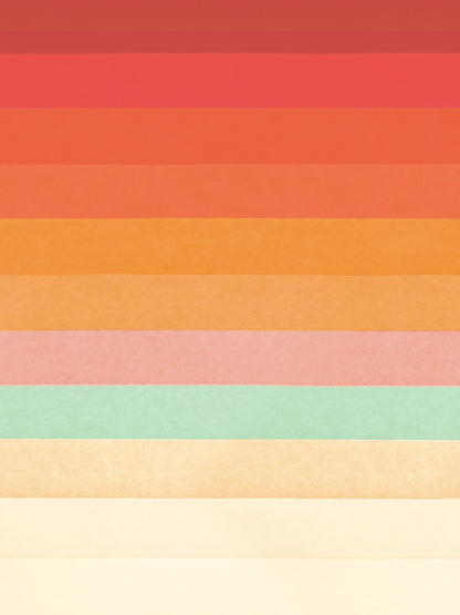 Rainbow Chevrons - Poster / Art Print