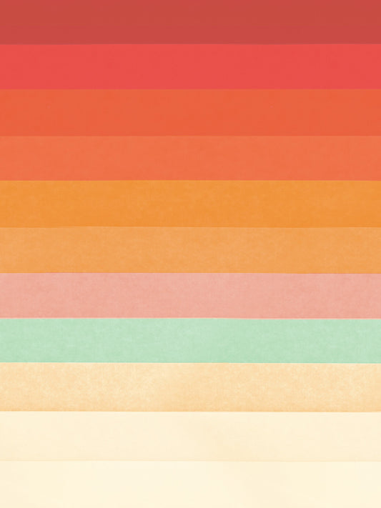 Rainbow Chevrons - Poster / Art Print