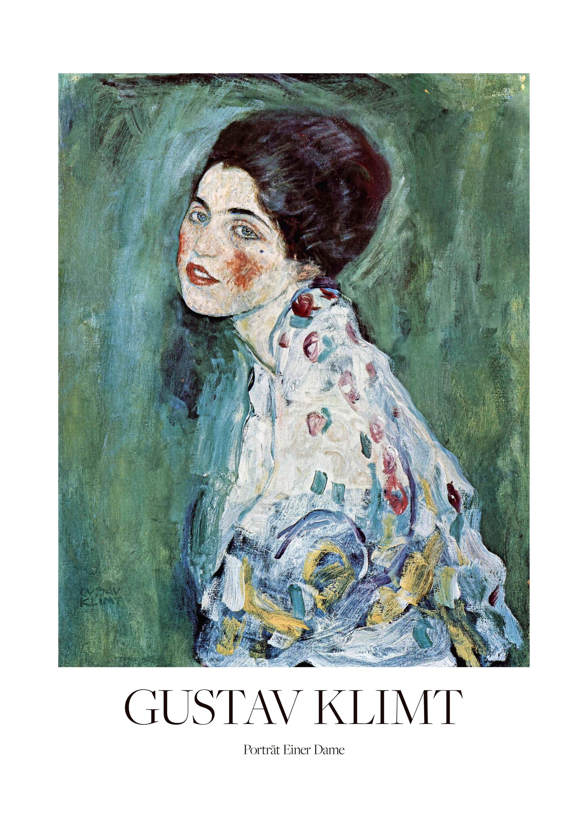 Porträt Einer Dame (1916–1917) Poster - Poster / Art Print