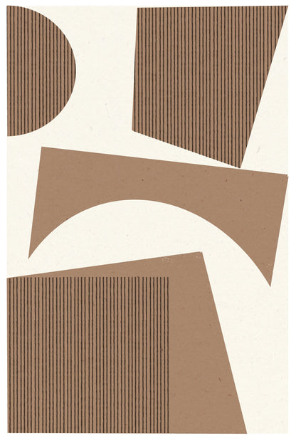 Modern Abstract Shape 02 - Poster / Art Print