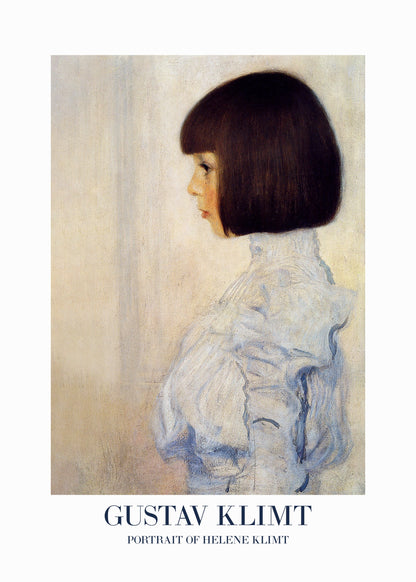 Portrait of Helene Klimt (1898) Poster - Poster / Art Print