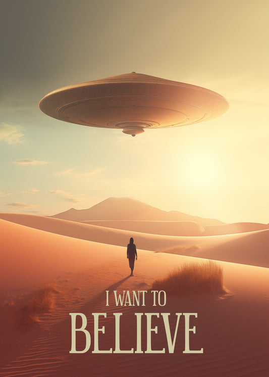 I Want To Believe - Poster / Art Print