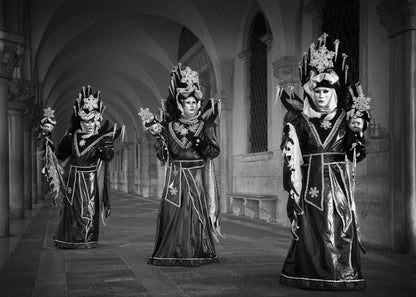 Carnival Triplets - Poster / Art Print