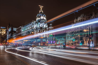 Madrid Traffic - Poster / Art Print