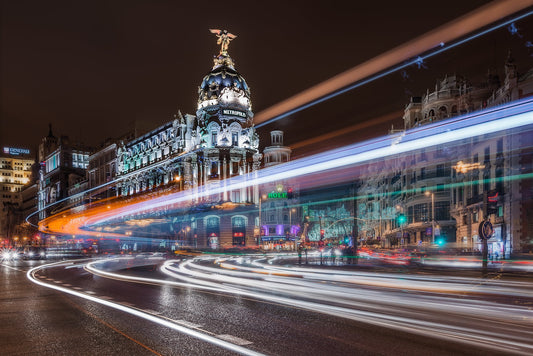 Madrid Traffic - Poster / Art Print