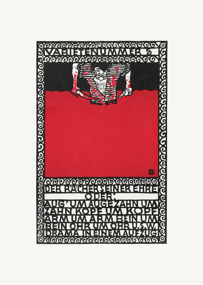 Variety Act 5  the Avenger of His Honor - Poster / Art Print