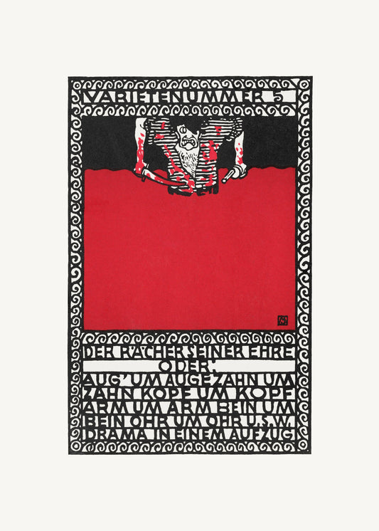 Variety Act 5  the Avenger of His Honor - Poster / Art Print