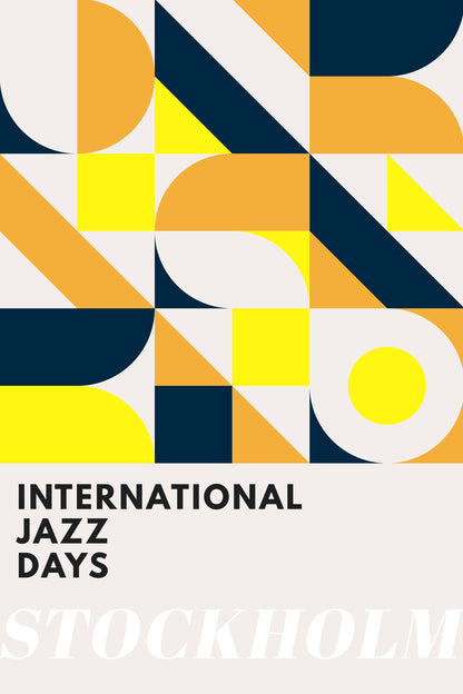 Jazz Days Stockholm - Poster / Art Print