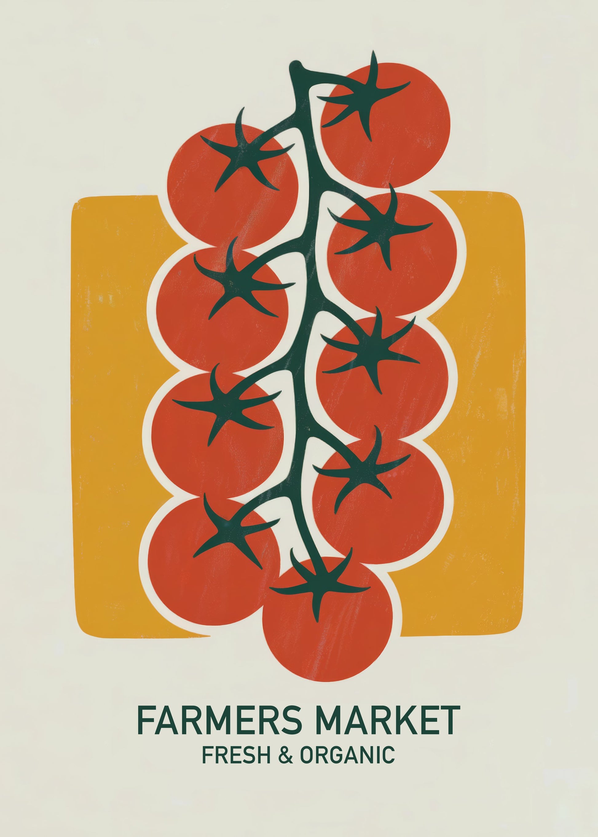 Farmers Market - Poster / Art Print