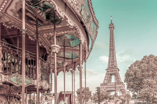 Typical Paris | urban vintage style - Poster / Art Print