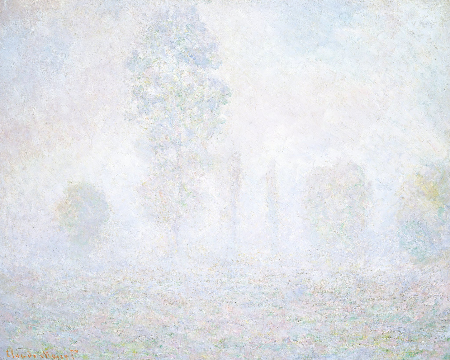Morning Haze (1875) By Claude Monet - Poster / Art Print