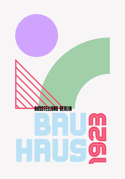 Bauhaus 1923 #2 - Poster / Art Print
