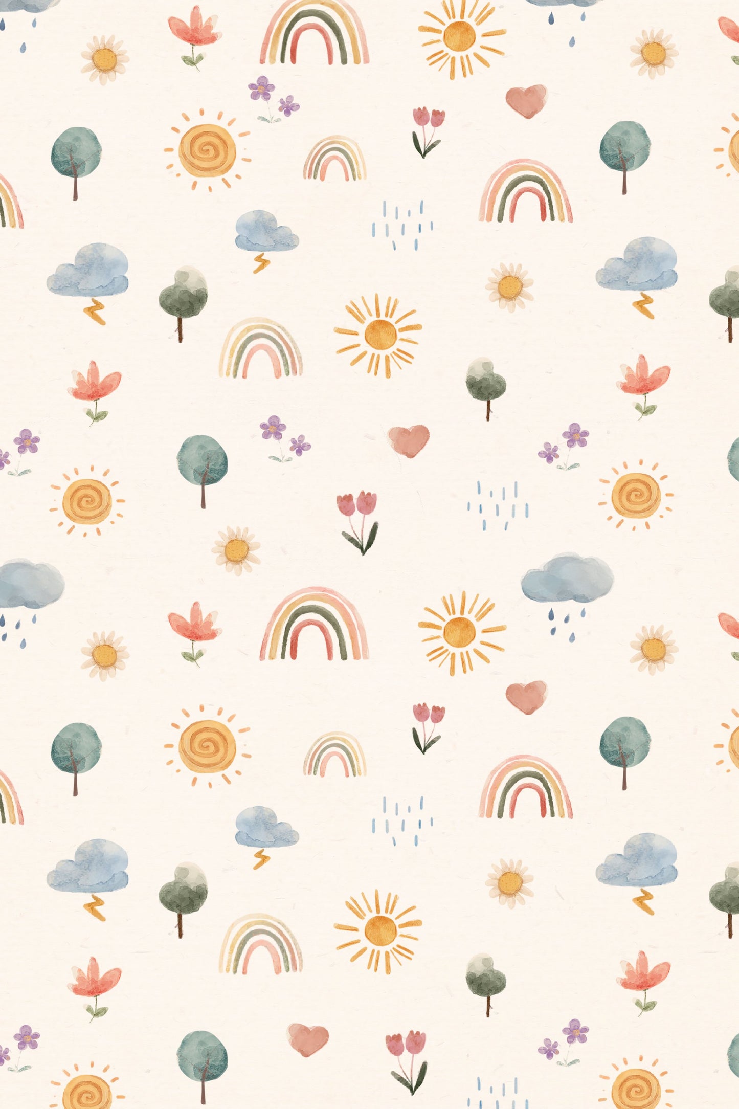 Seasonal Stickers Pattern - Poster / Art Print