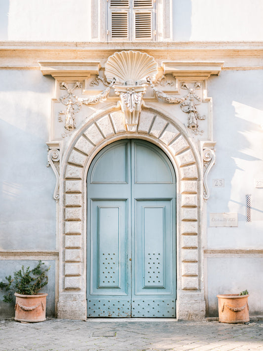Blue tones of Rome - Italy travel photography - Poster / Art Print
