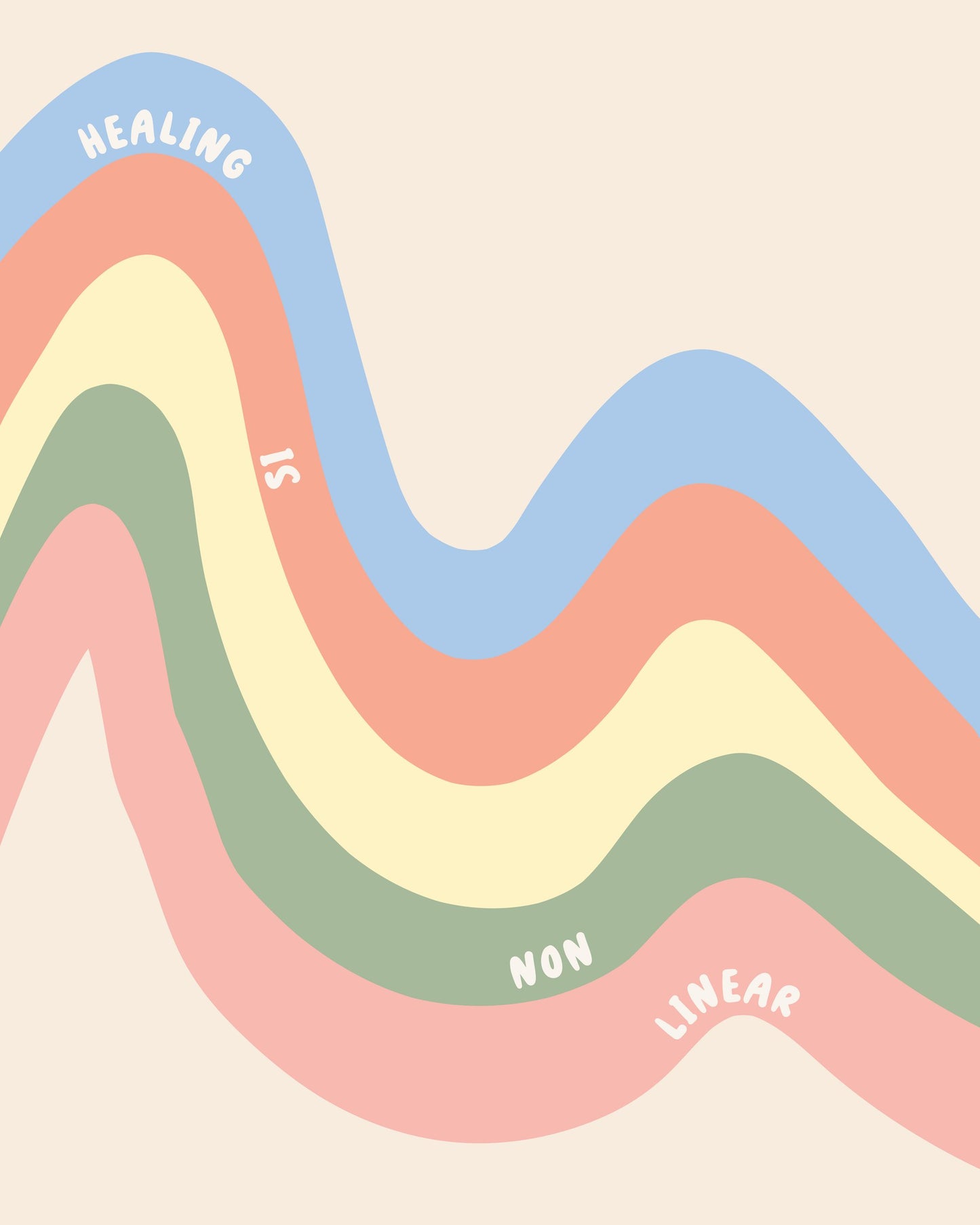 Healingisnonlinear - Poster / Art Print