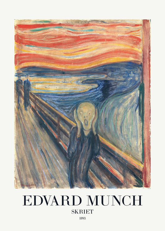 Skriet (The Scream) - Poster / Art Print