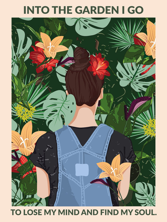 Into the Garden Standard Wall Art - Poster / Art Print