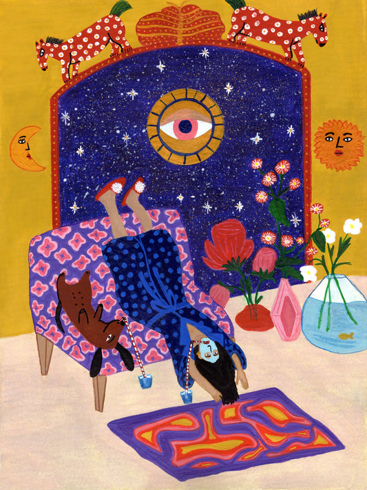 Day off from office - Poster / Art Print