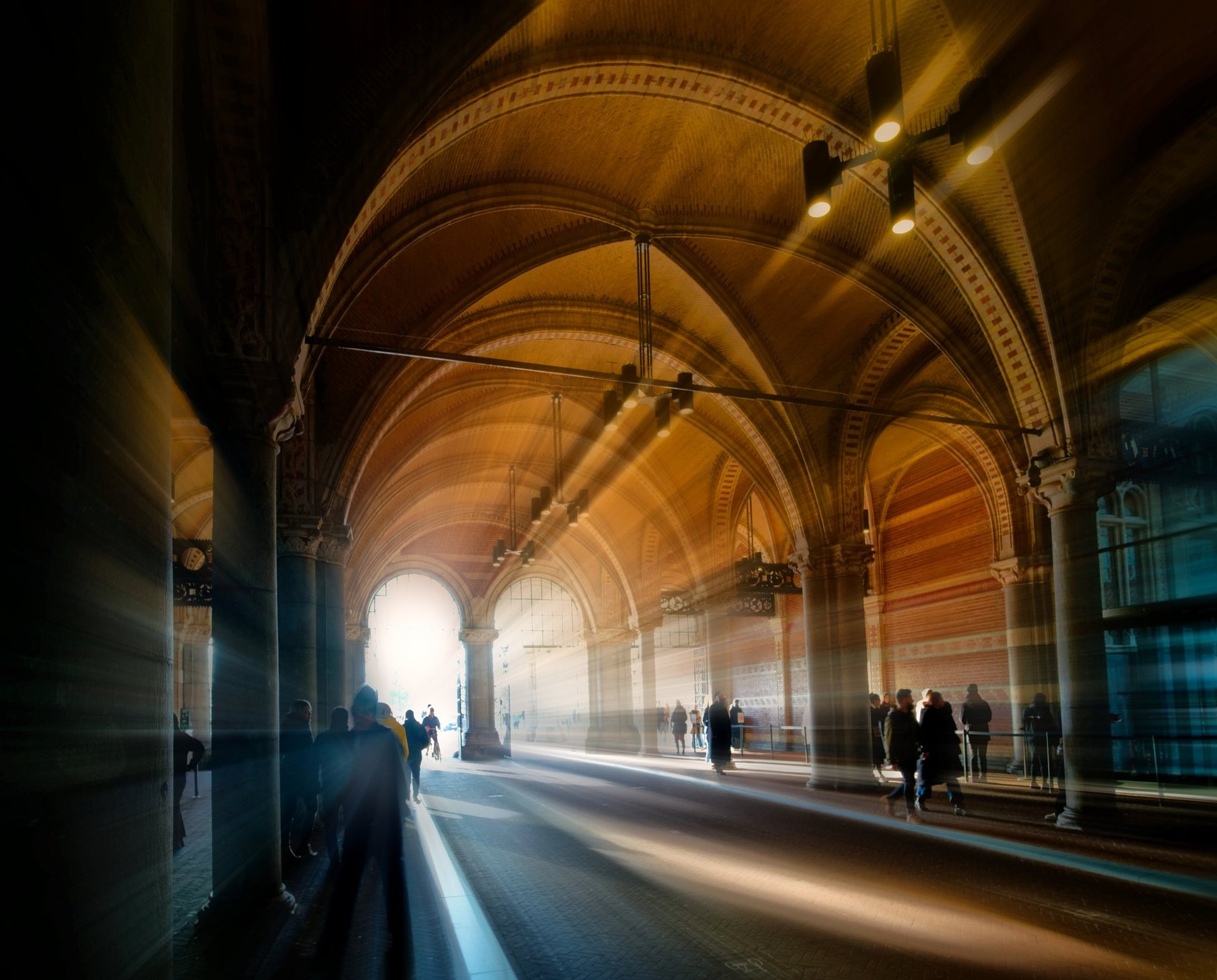 Passage through the rijksmuseum - Poster / Art Print