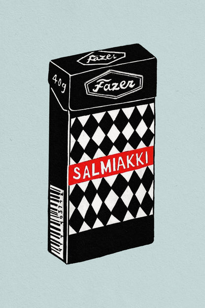 Salmiakki - Poster / Art Print