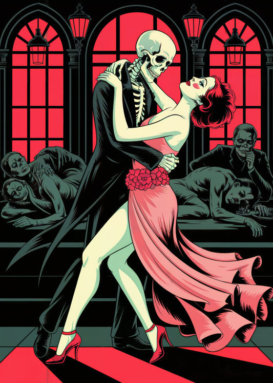 A Dance With Death - Poster / Art Print