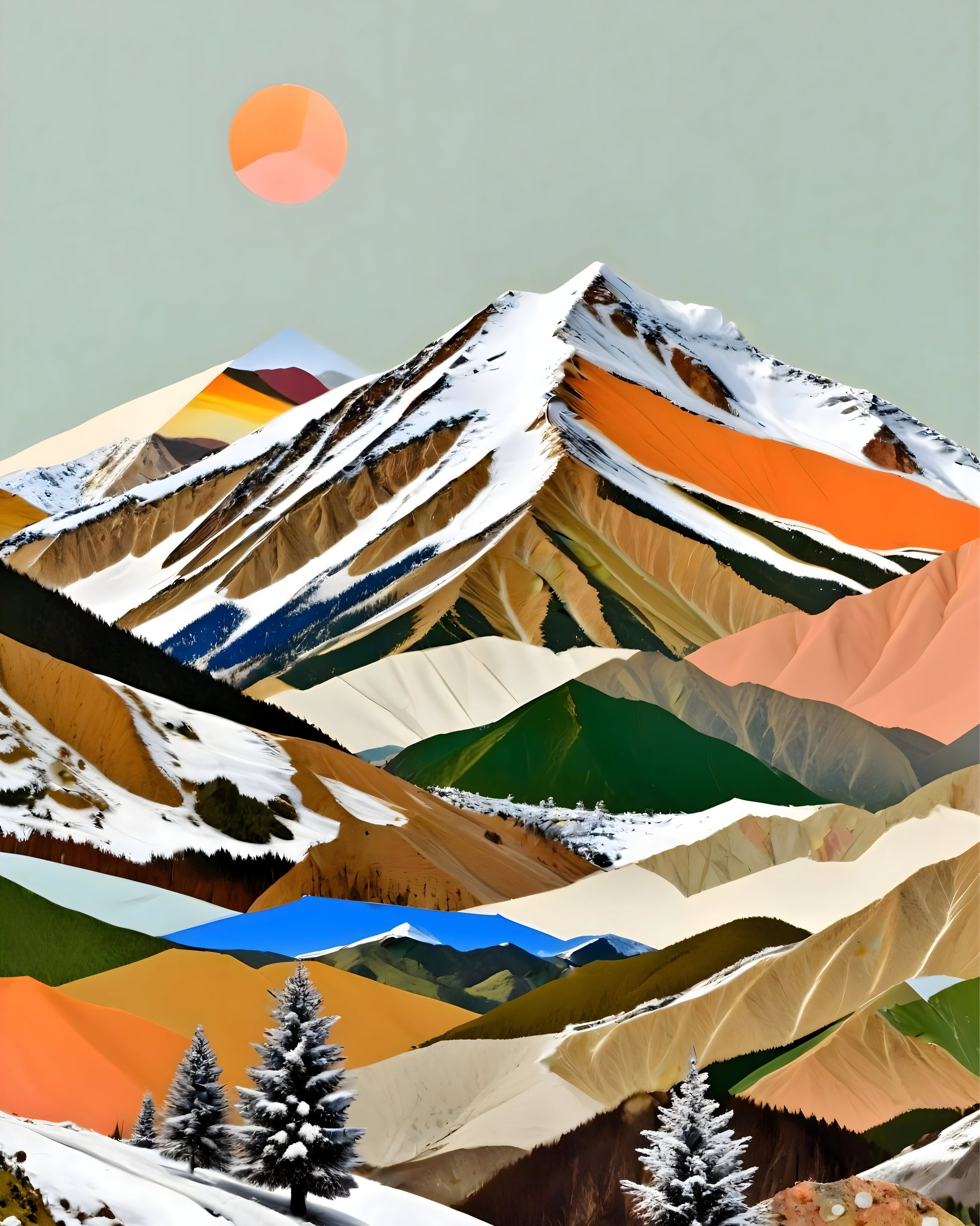 Whispers of The Summit - Poster / Art Print