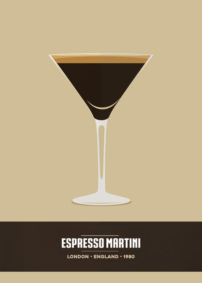 Espresso Martini - Poster / Art Print