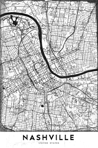 Nashville - Poster / Art Print