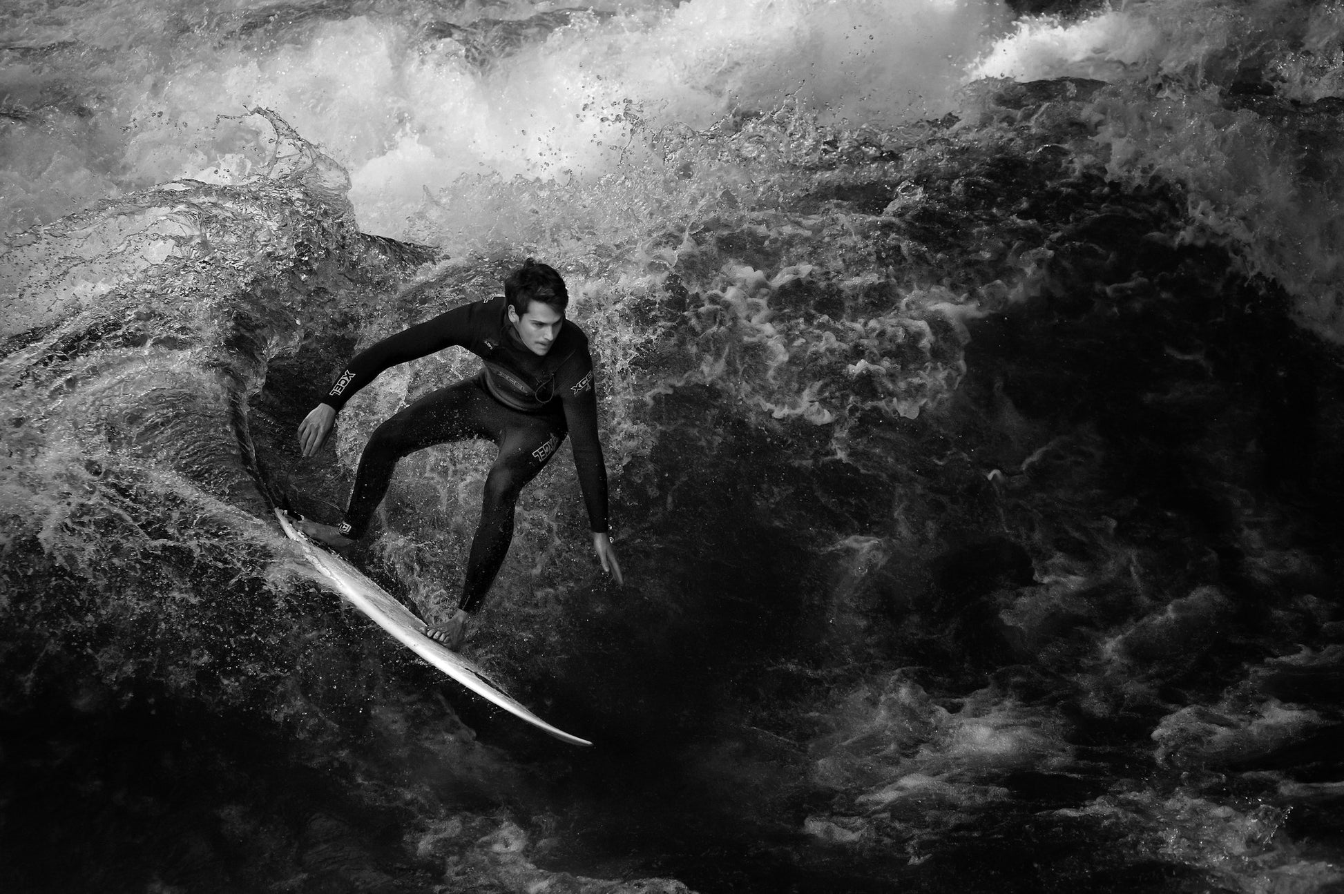surfing to kingdom come - Poster / Art Print