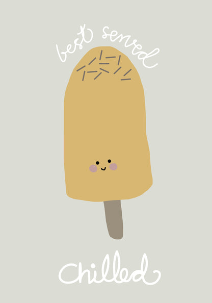 Chilled Ice Cream - Poster / Art Print