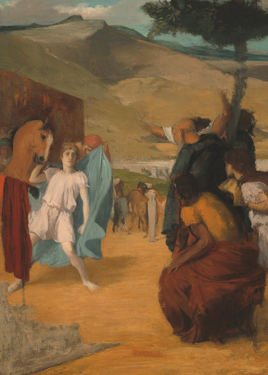 Alexander and Bucephalus No.2 - Poster / Art Print