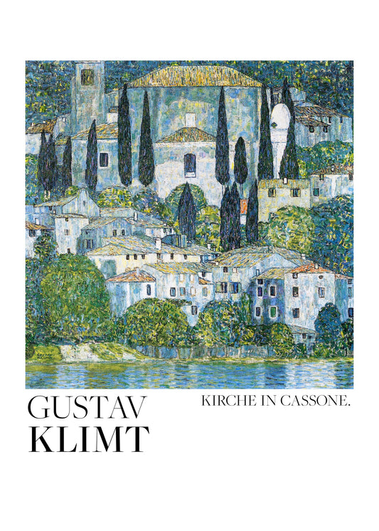Kirche In Cassone (1913) Poster - Poster / Art Print