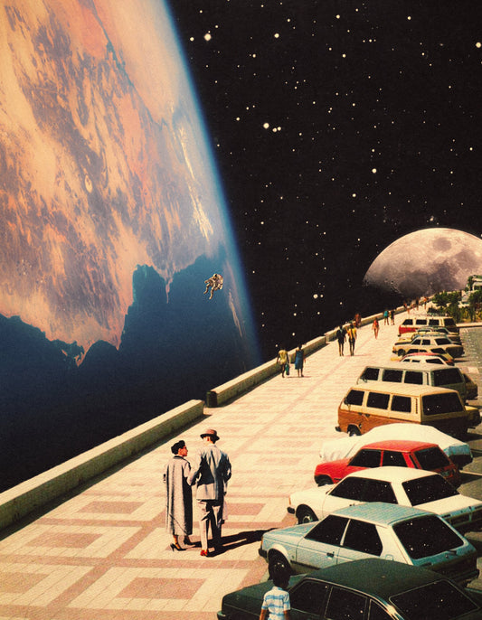 Space Promenade - Poster / Art Print