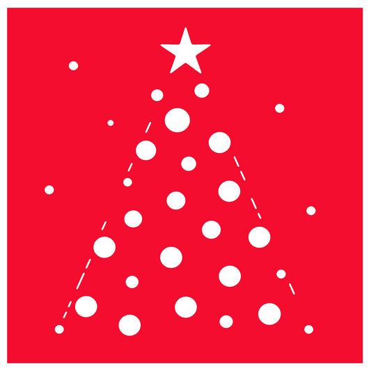Bows and Baubles: Xmas Tree Holiday Collection - Poster / Art Print