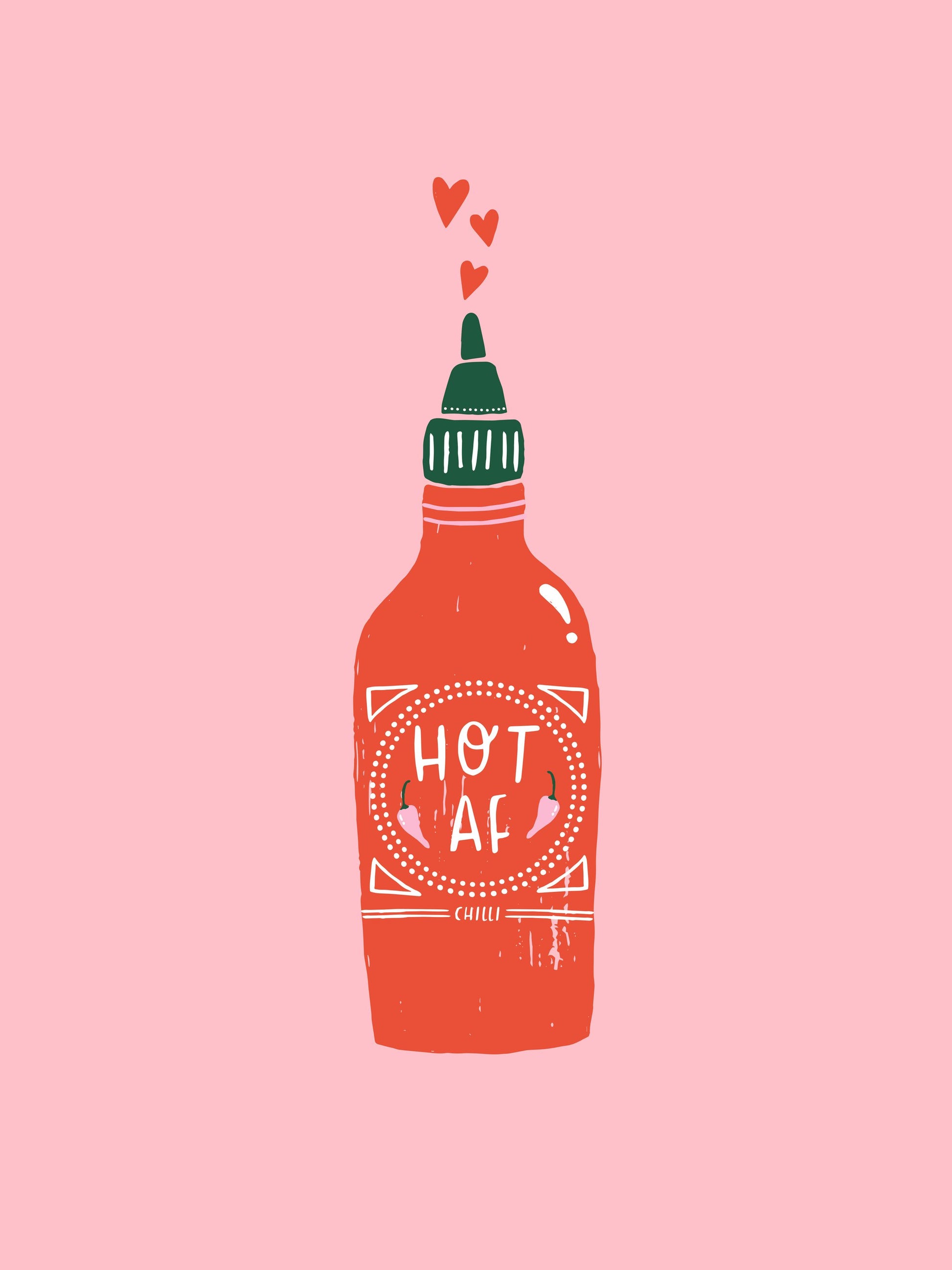 Hot Af - Poster / Art Print