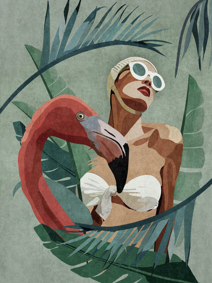 Tropical Elegance - Poster / Art Print