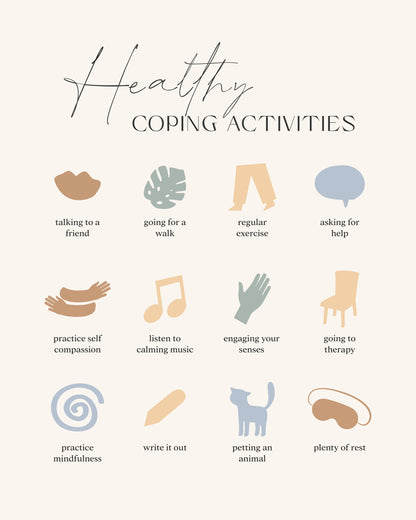 Healthy Cope - Poster / Art Print
