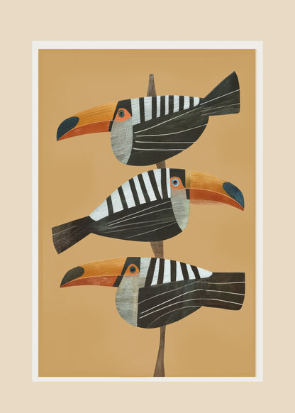 Tropic Trio - Poster / Art Print